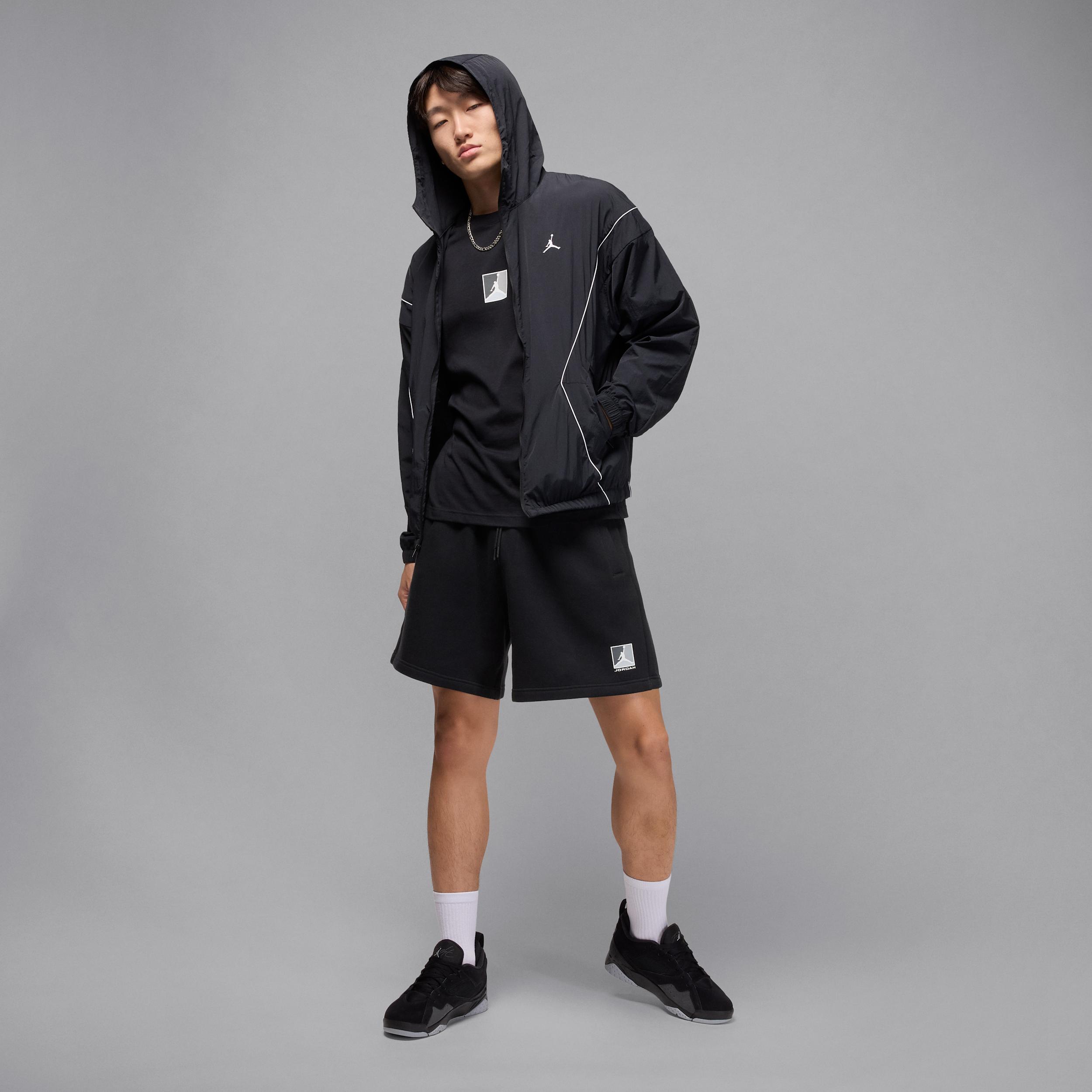 Mens Jordan Brooklyn Fleece Graphic Shorts | HV1840-010 Product Image