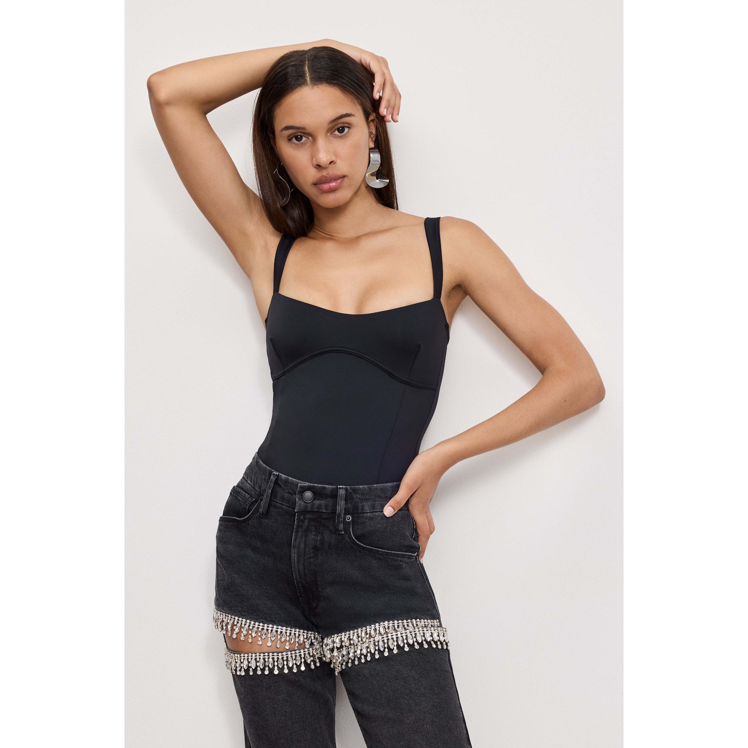 Good American Sweetheart Scuba Bodysuit Product Image