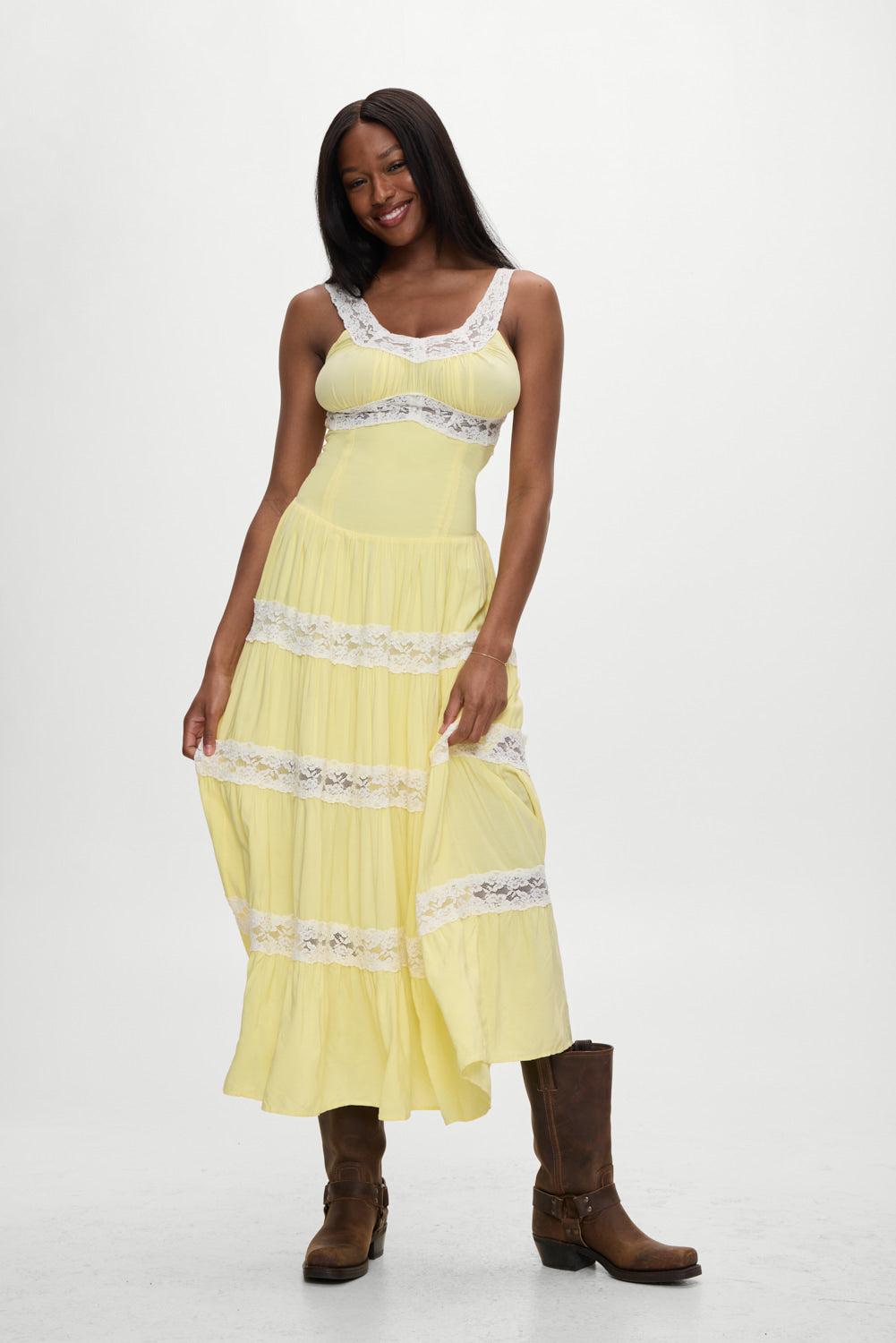 Dakota Maxi Dress - Sunflower Product Image