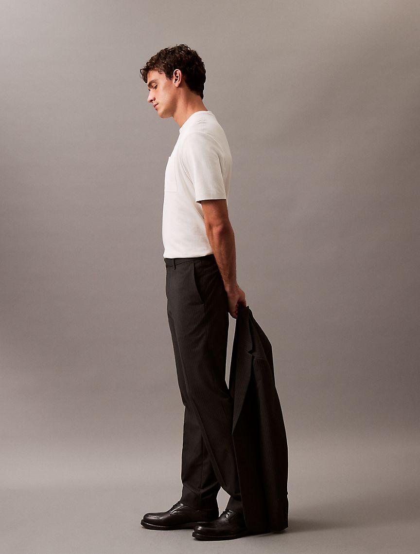 Refined Stretch Pinstripe Slim Trouser Product Image