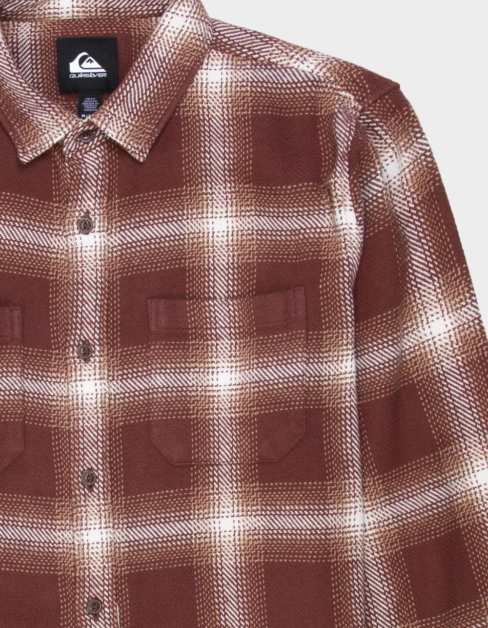 QUIKSILVER DNA Mens Flannel - BROWN Product Image