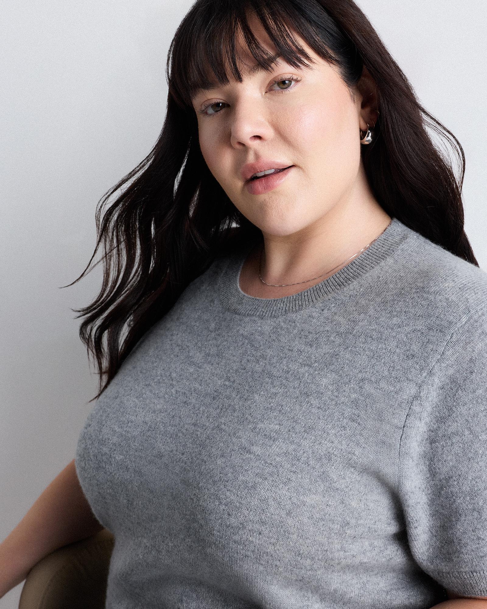 Quince | Women's Mongolian Cashmere T-Shirt Product Image