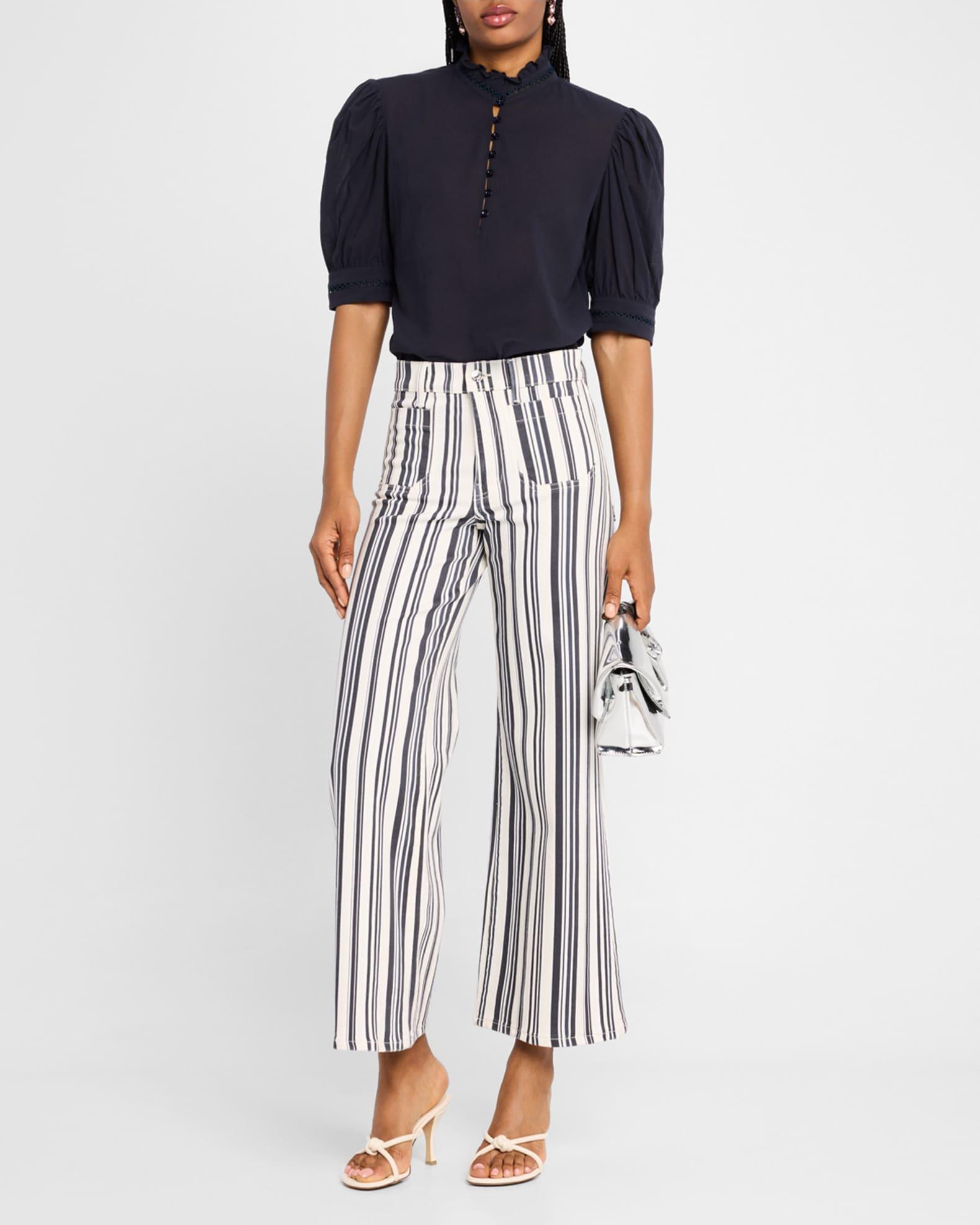 The Ruffle Collar Top Product Image