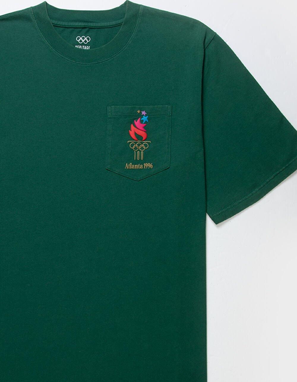 OLYMPICS Atlanta 1996 Mens Pocket Tee - FOREST Product Image