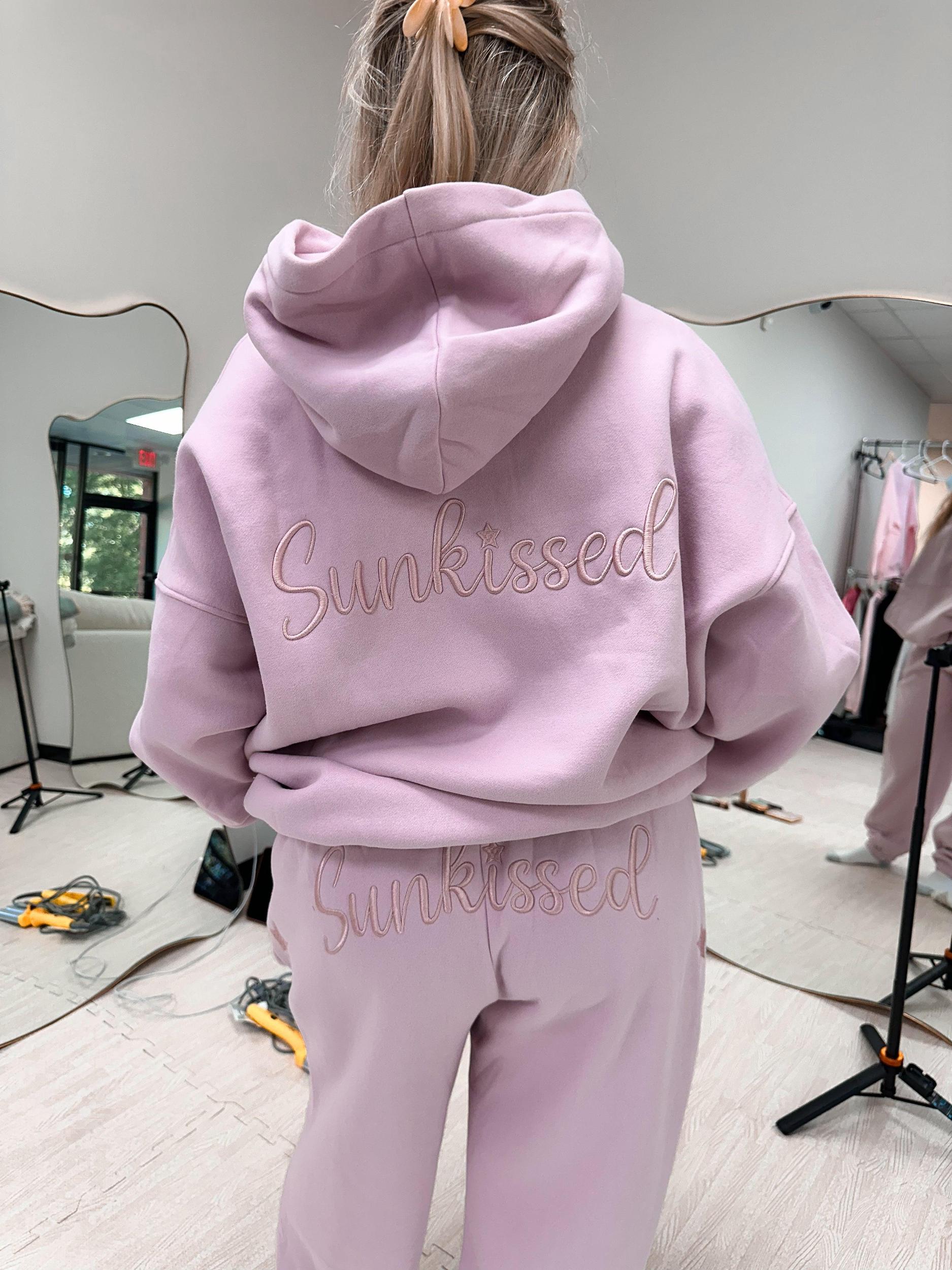 Sunkissed Cursive Embroider Hoodie Product Image