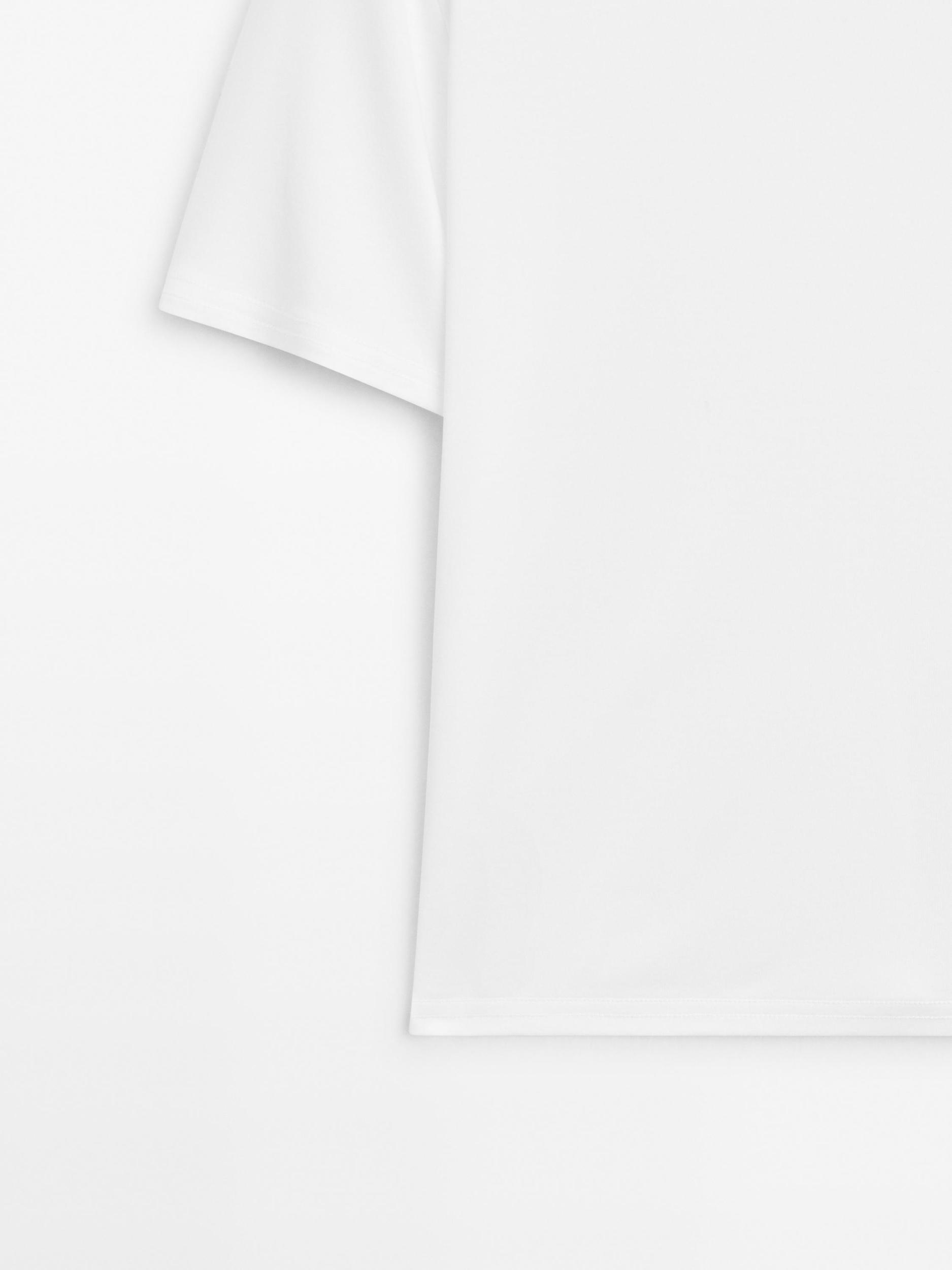 Short-sleeve T-shirt with back seam detail Product Image