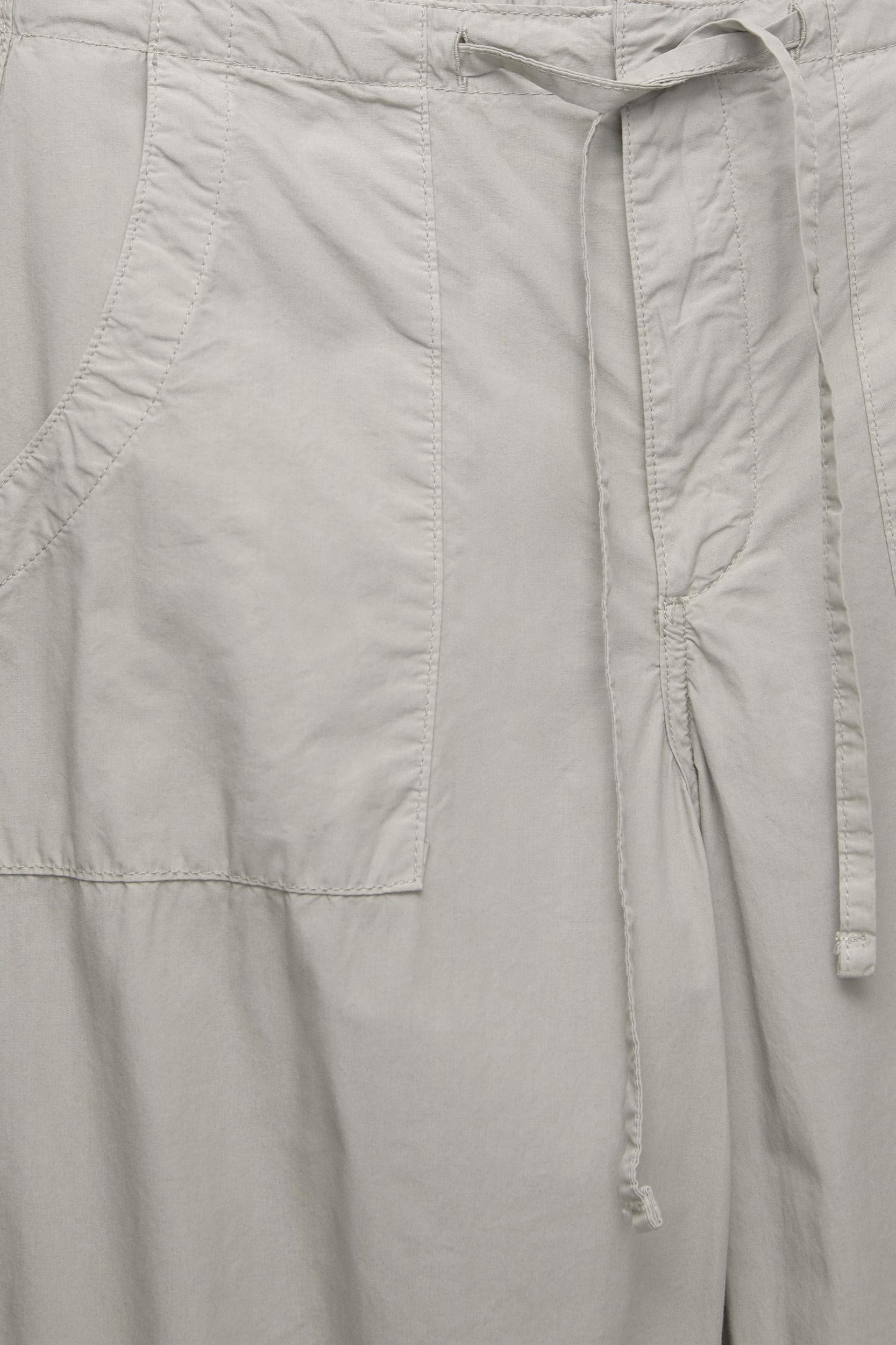 Baggy poplin trousers Product Image