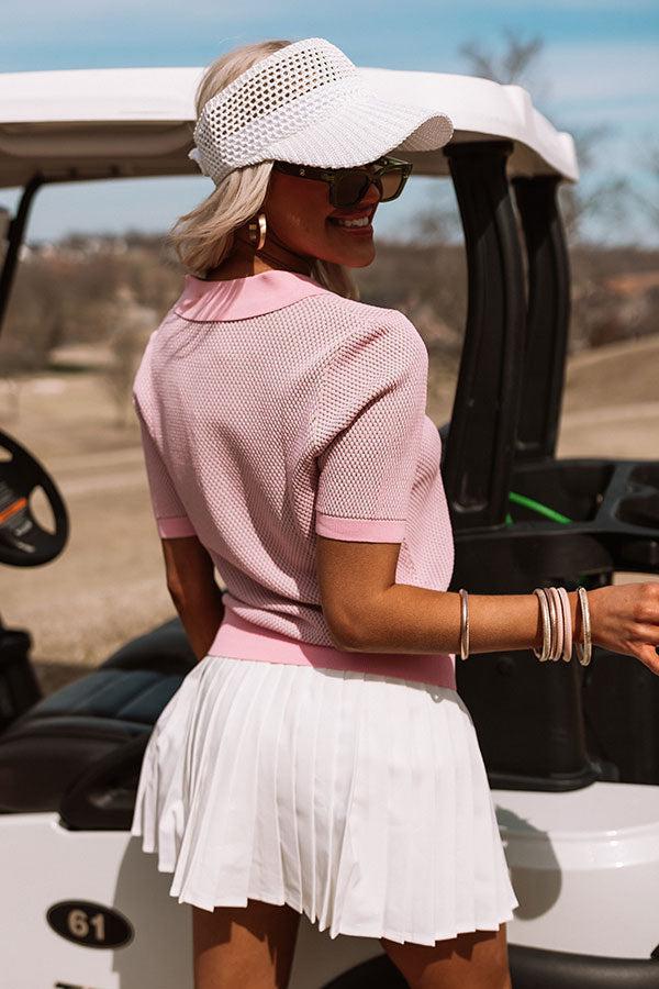 Kindred Connection Knit Top In Pink Product Image