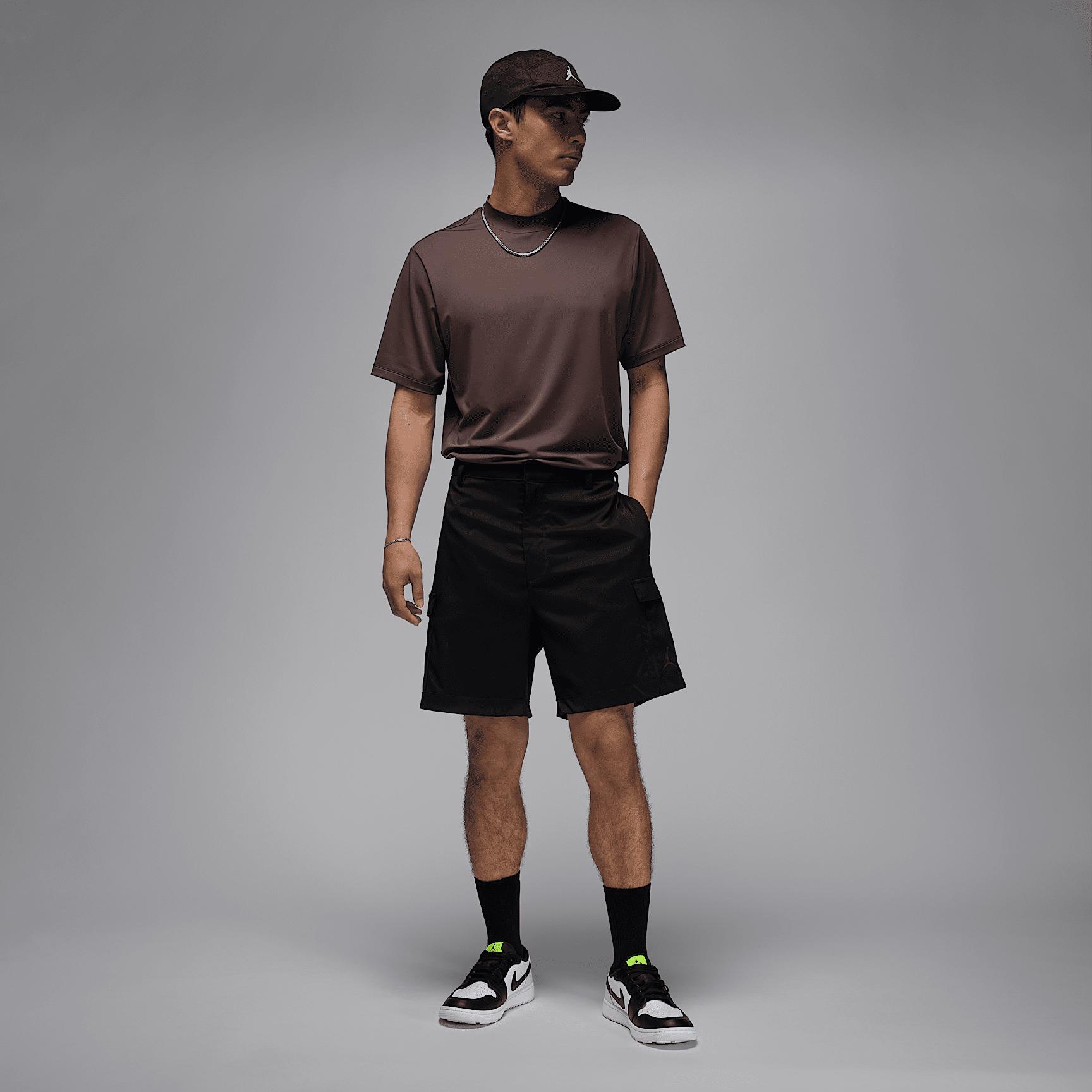 Men's Jordan Sport Mock-Neck Golf T-Shirt Product Image