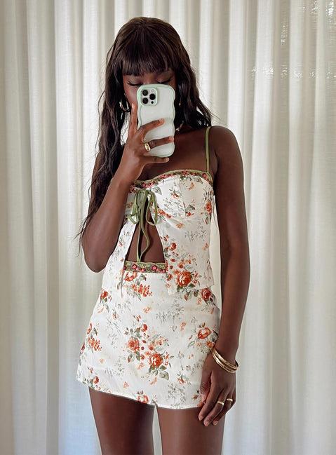 Ringa Rosey Mini Skirt Multi Product Image