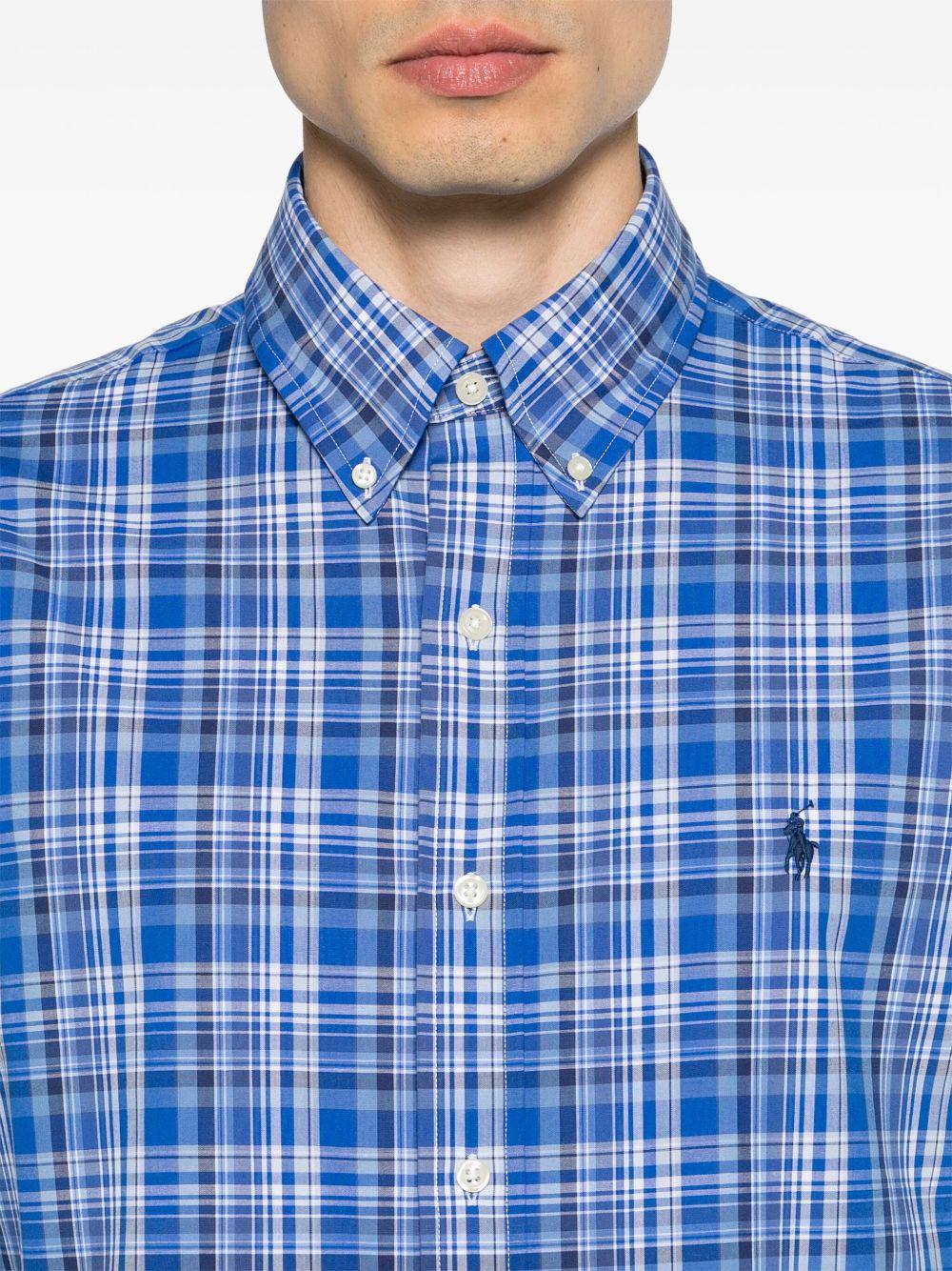 Polo Pony plaid-check shirt Product Image