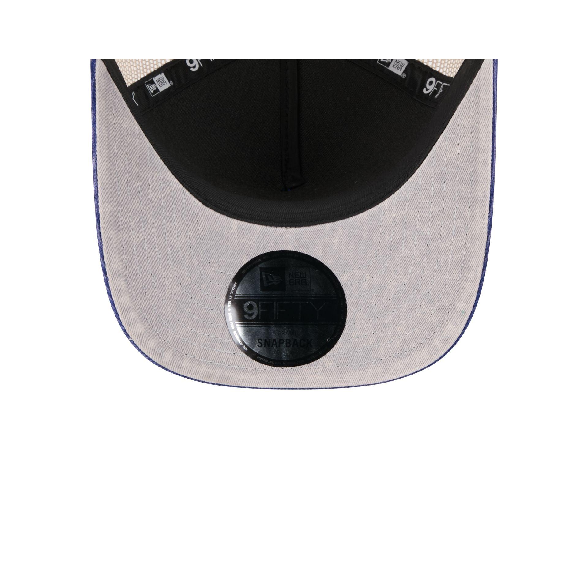 Texas Rangers Vintage Landscape 9FIFTY A-Frame Trucker Hat Male Product Image