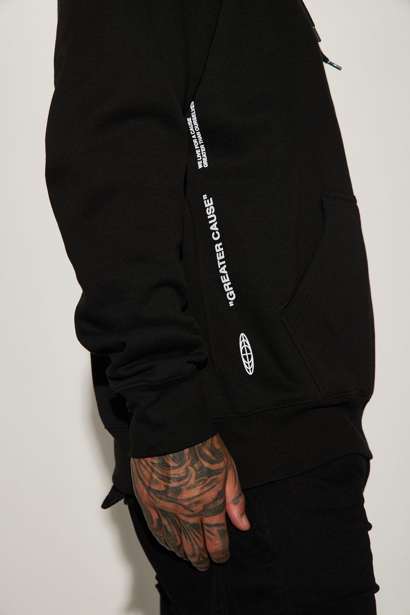 Greater Cause Hoodie - Black Product Image