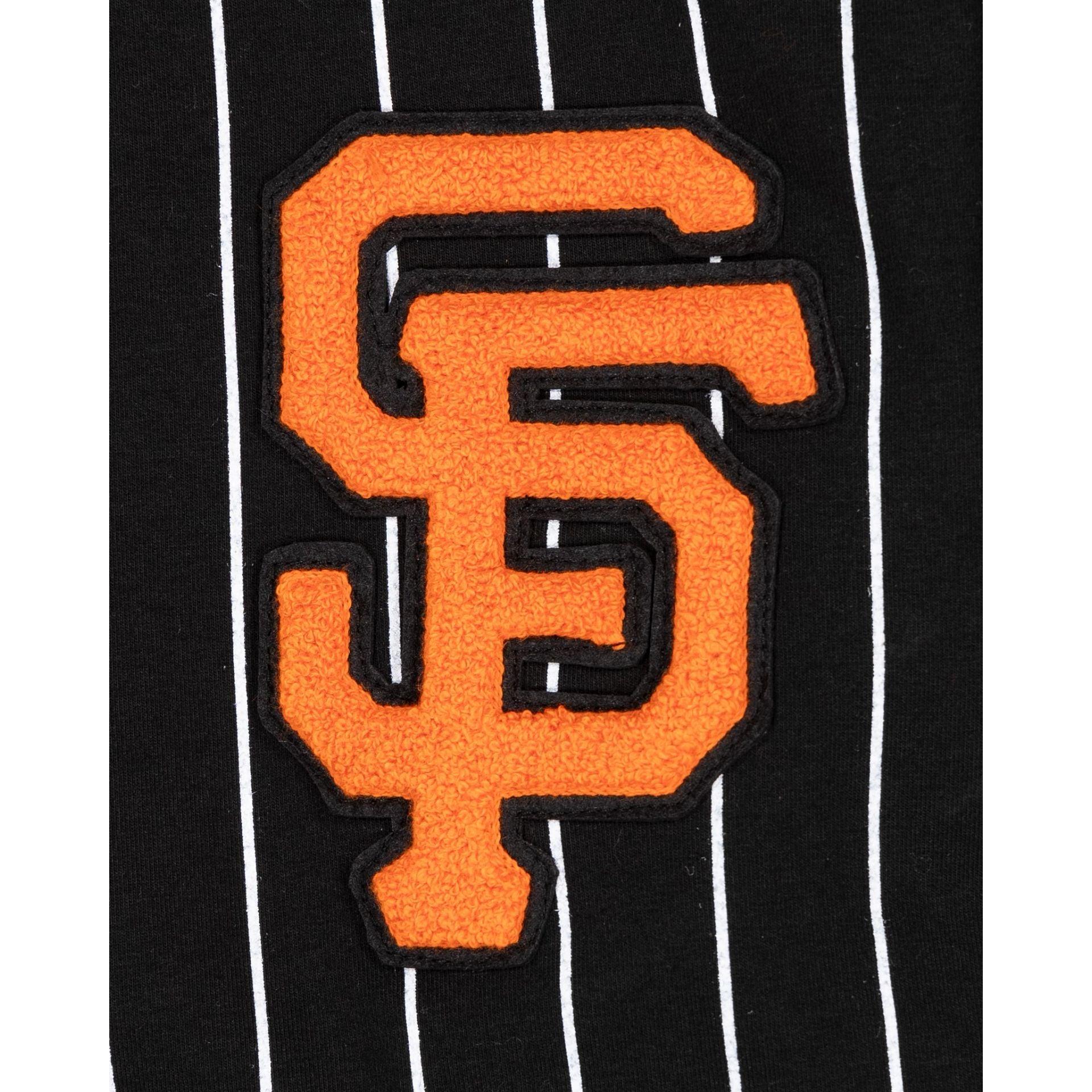 San Francisco Giants Logo Select Pinstripe Hoodie Male Product Image