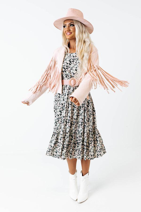Feel The Beat Floral Midi Product Image