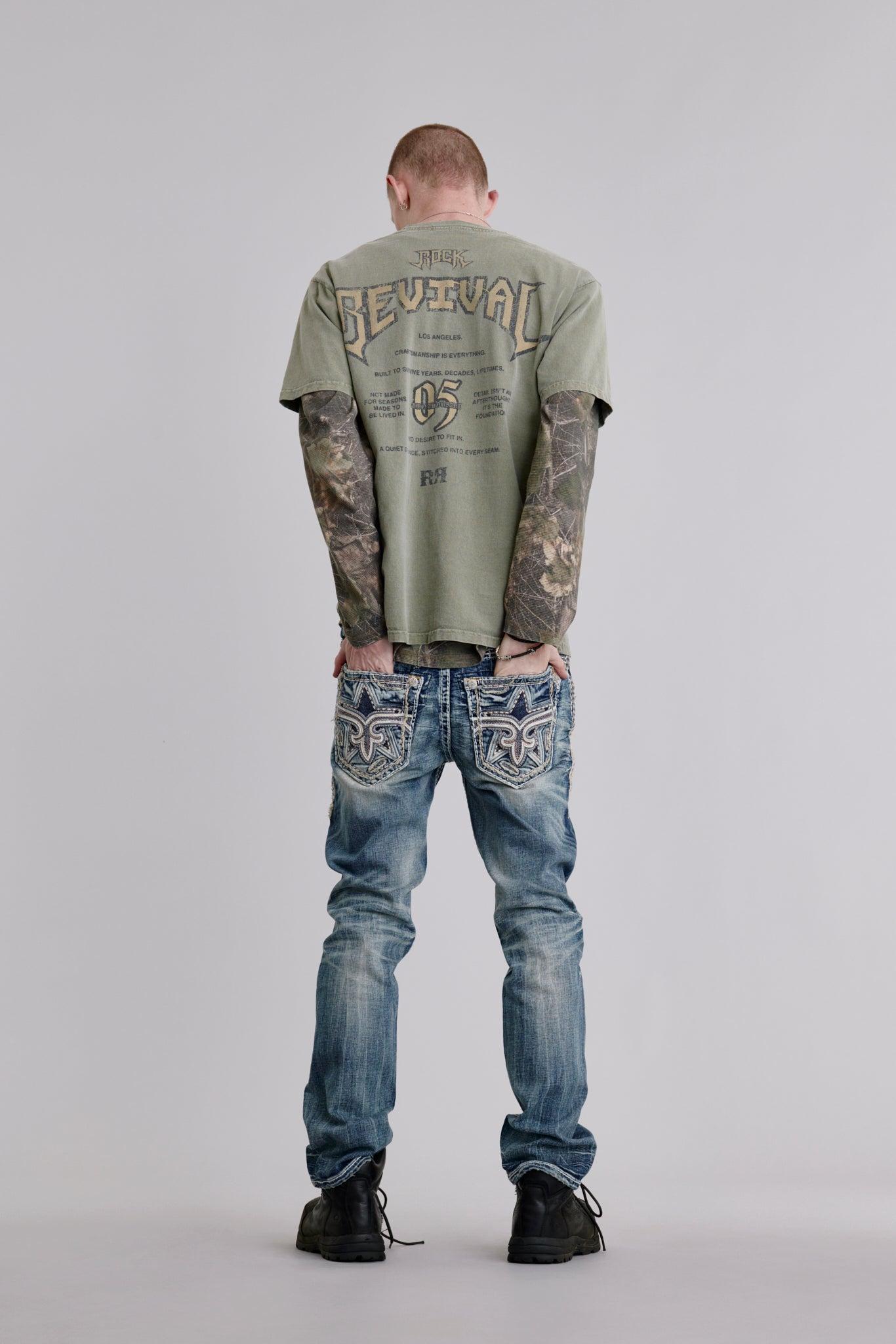 Louis Straight Jeans Male Product Image