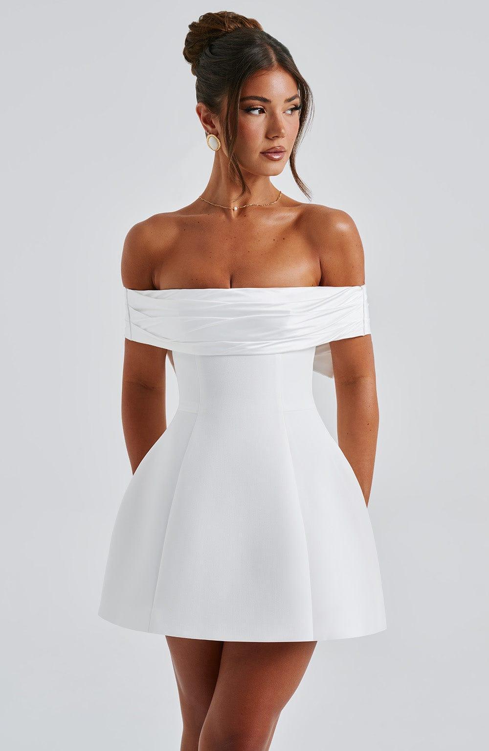 Delta Mini Dress - Ivory Product Image