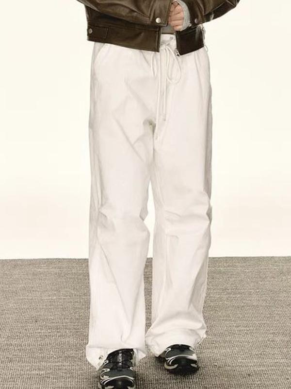 Vintage Low Rise Drawstring Cargo Pants Product Image