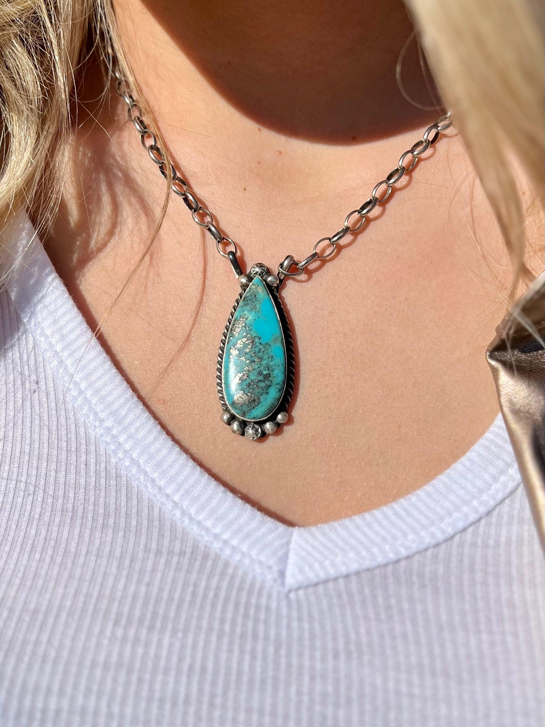 Circle Of Life Navajo Handcrafted Sterling Necklace Product Image