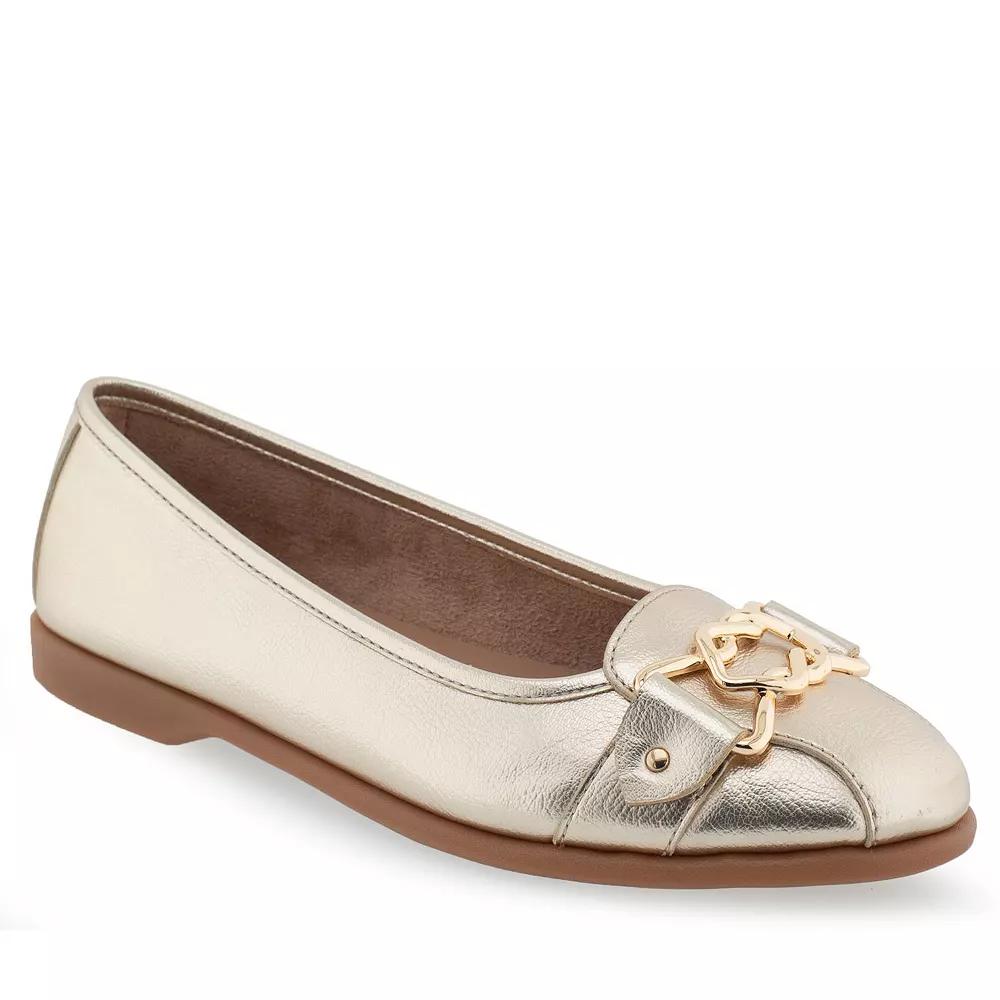 Aerosoles Bia Women's Leather Ballet Flats,  Product Image