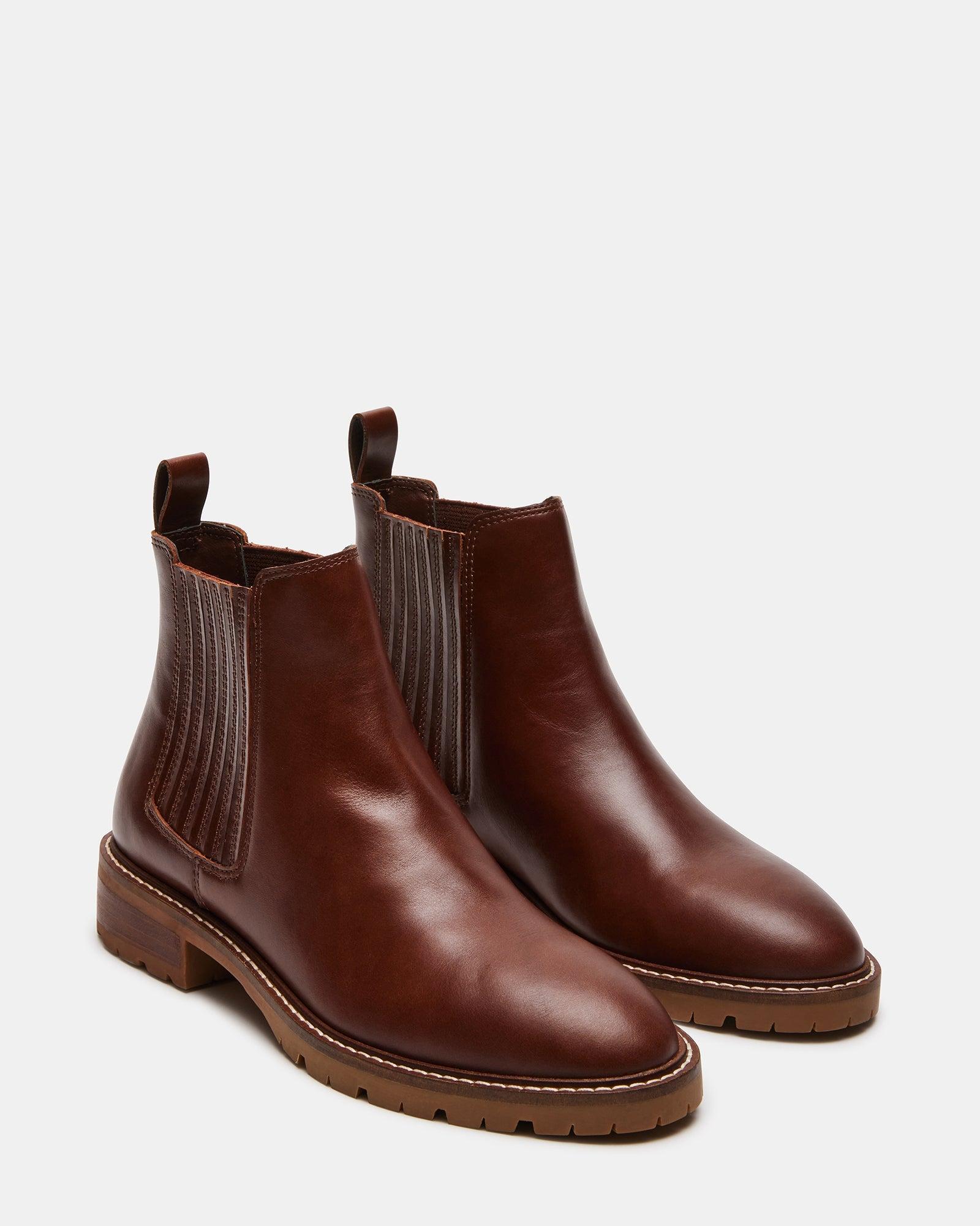 LEONARD COGNAC LEATHER - SM REBOOTED Female Product Image