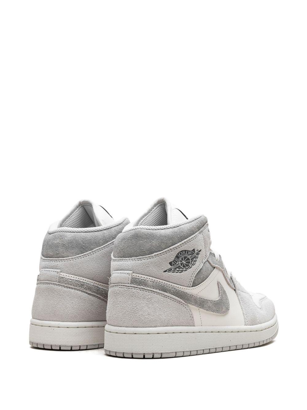 Jordan 1 Mid "Neutral Grey Sail" sneakers Product Image