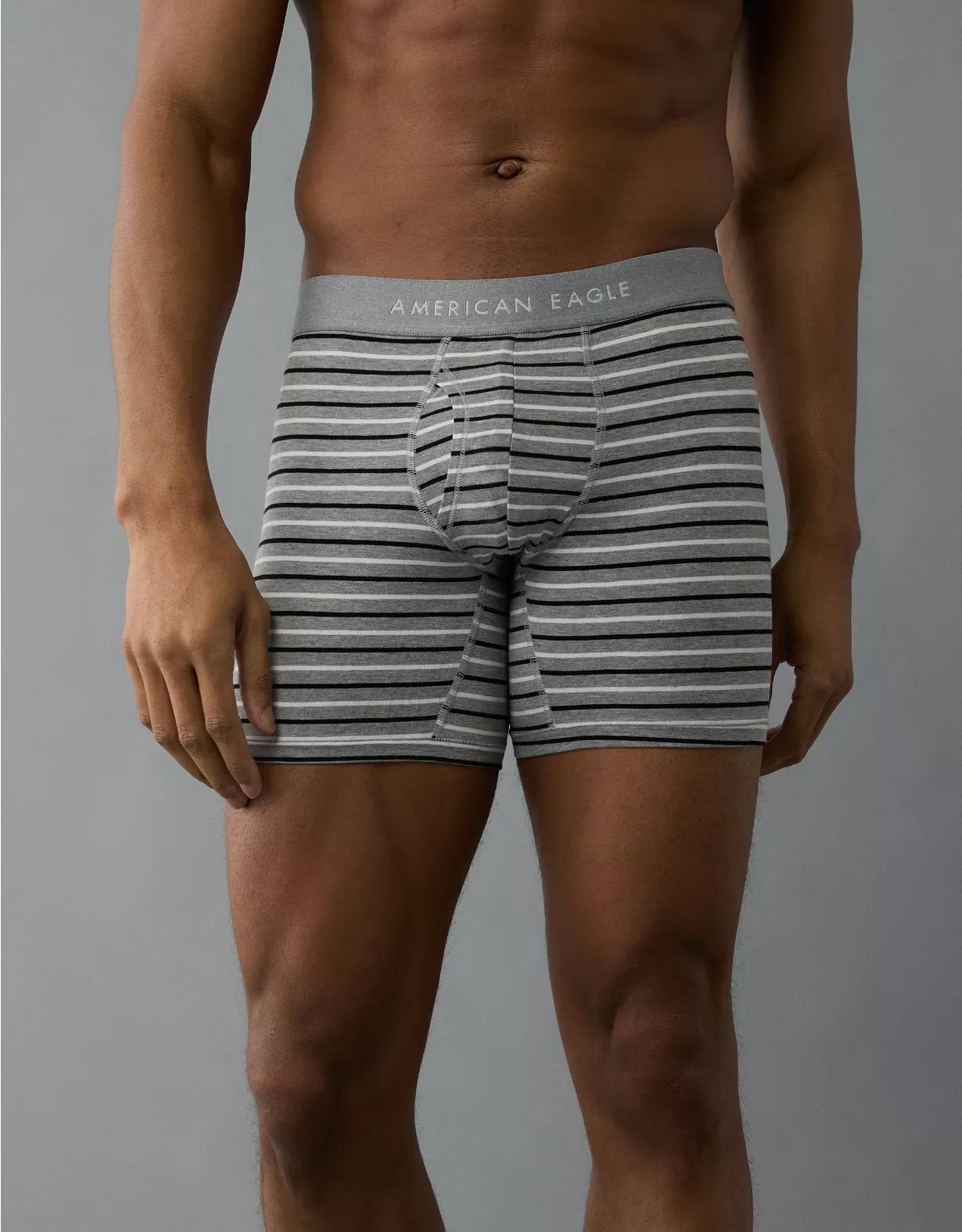 AEO Men's Striped 6" Classic Boxer Brief Product Image