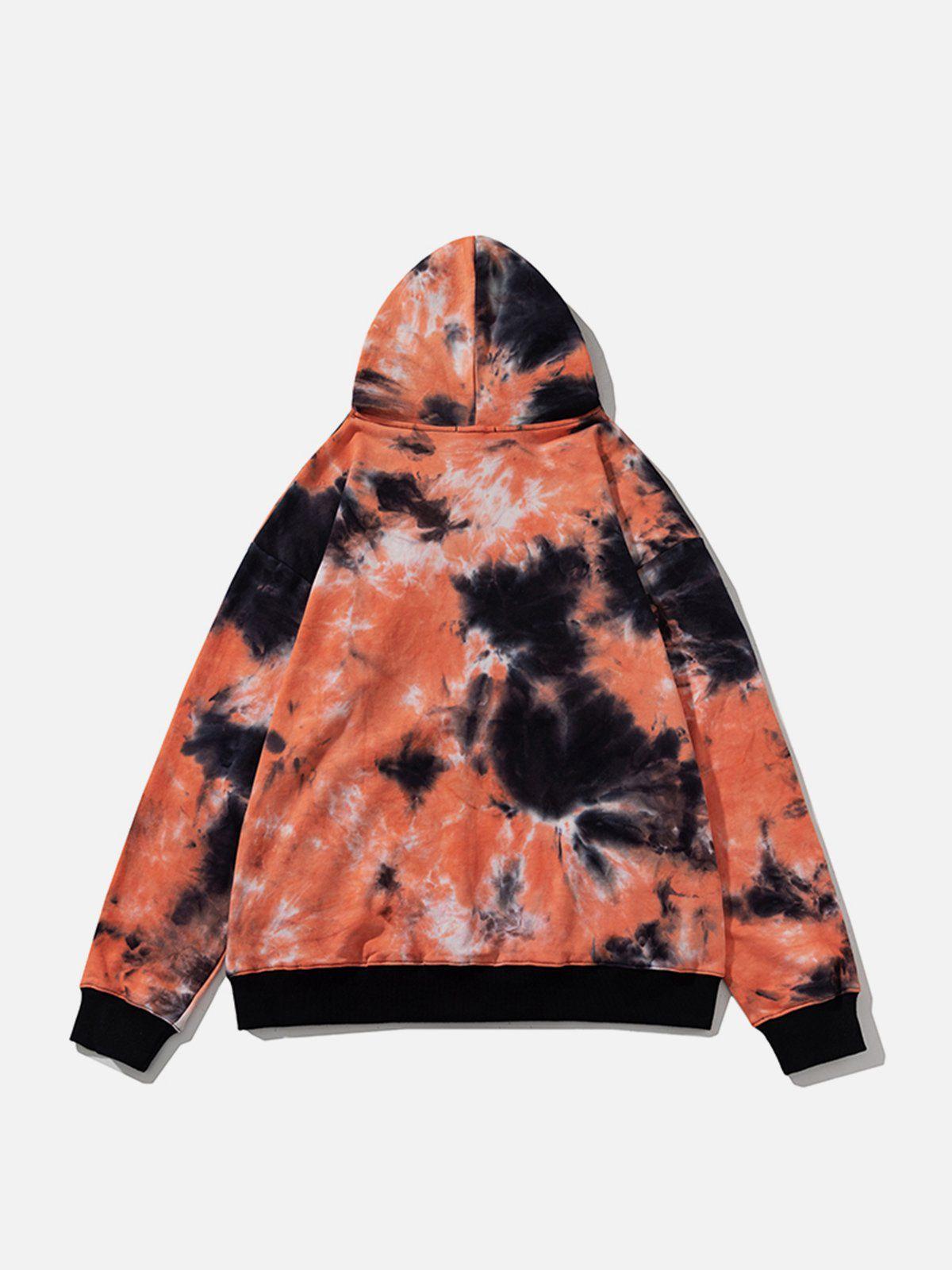 Aelfric Eden Tie Dye Cotton Hoodie Product Image