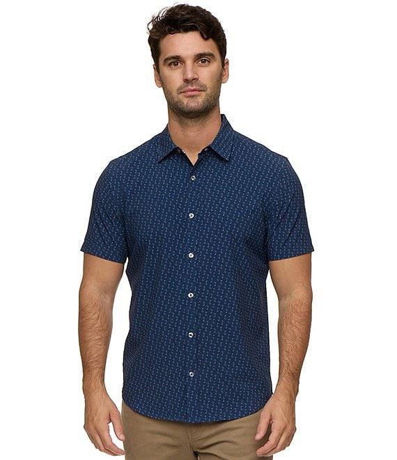 Flag and Anthem Howes MadeFlex UPF Performance Flag Print Short Sleeve Shirt Product Image