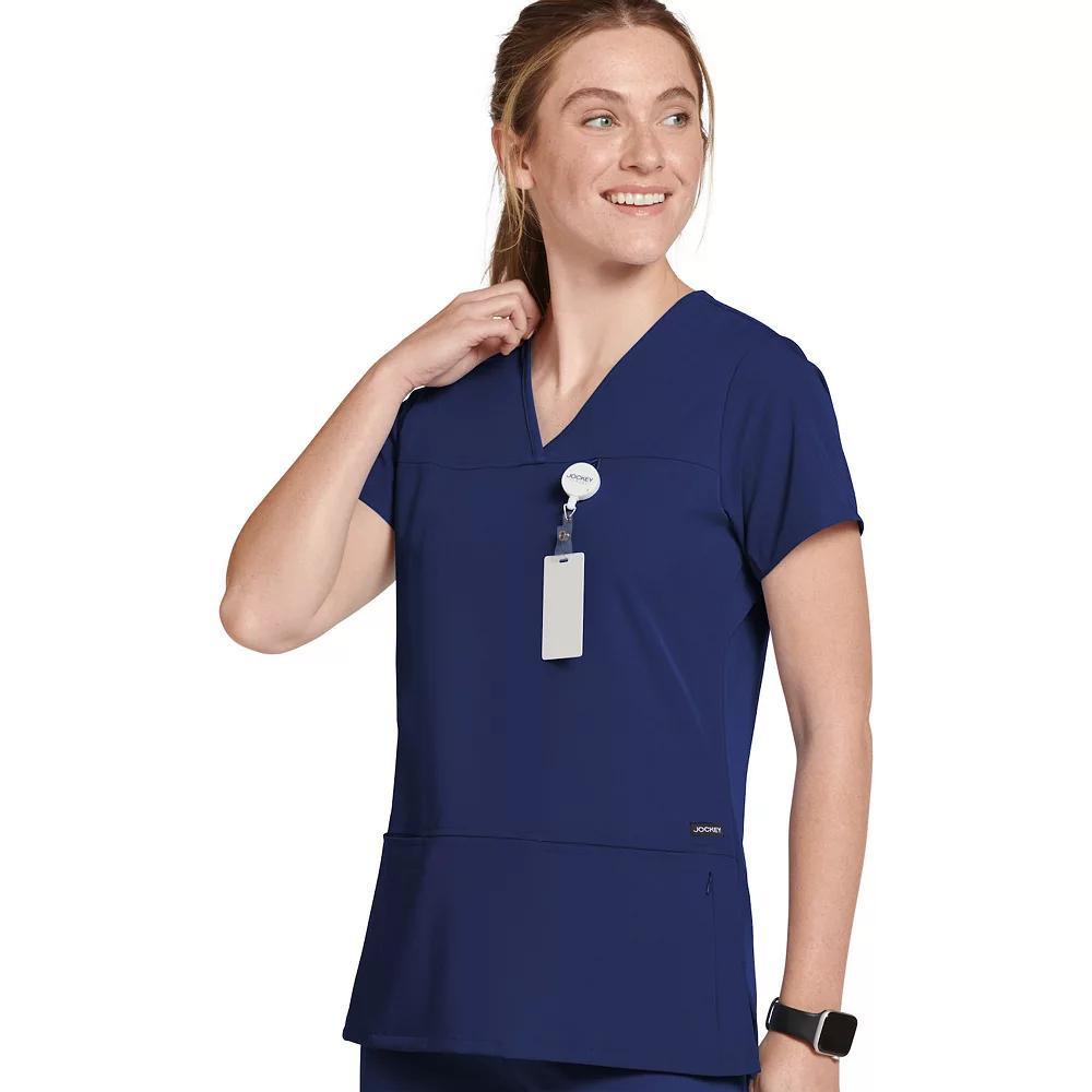 Women's Jockey® Scrubs True Fit Crossover V-Neck Top 2299,  Product Image