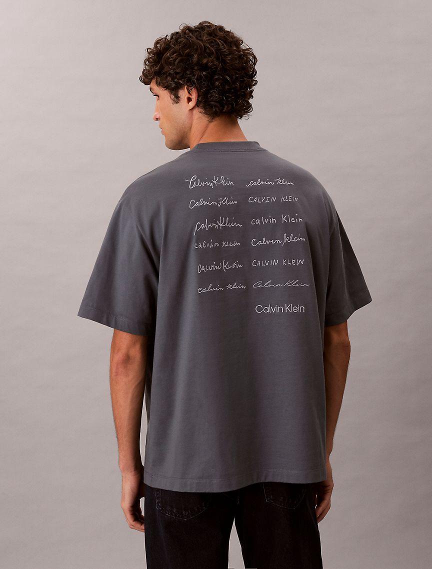 Logo Font Graphic Relaxed T-Shirt Product Image