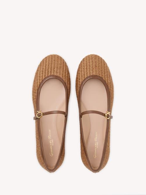 Carla raffia ballet pumps Product Image