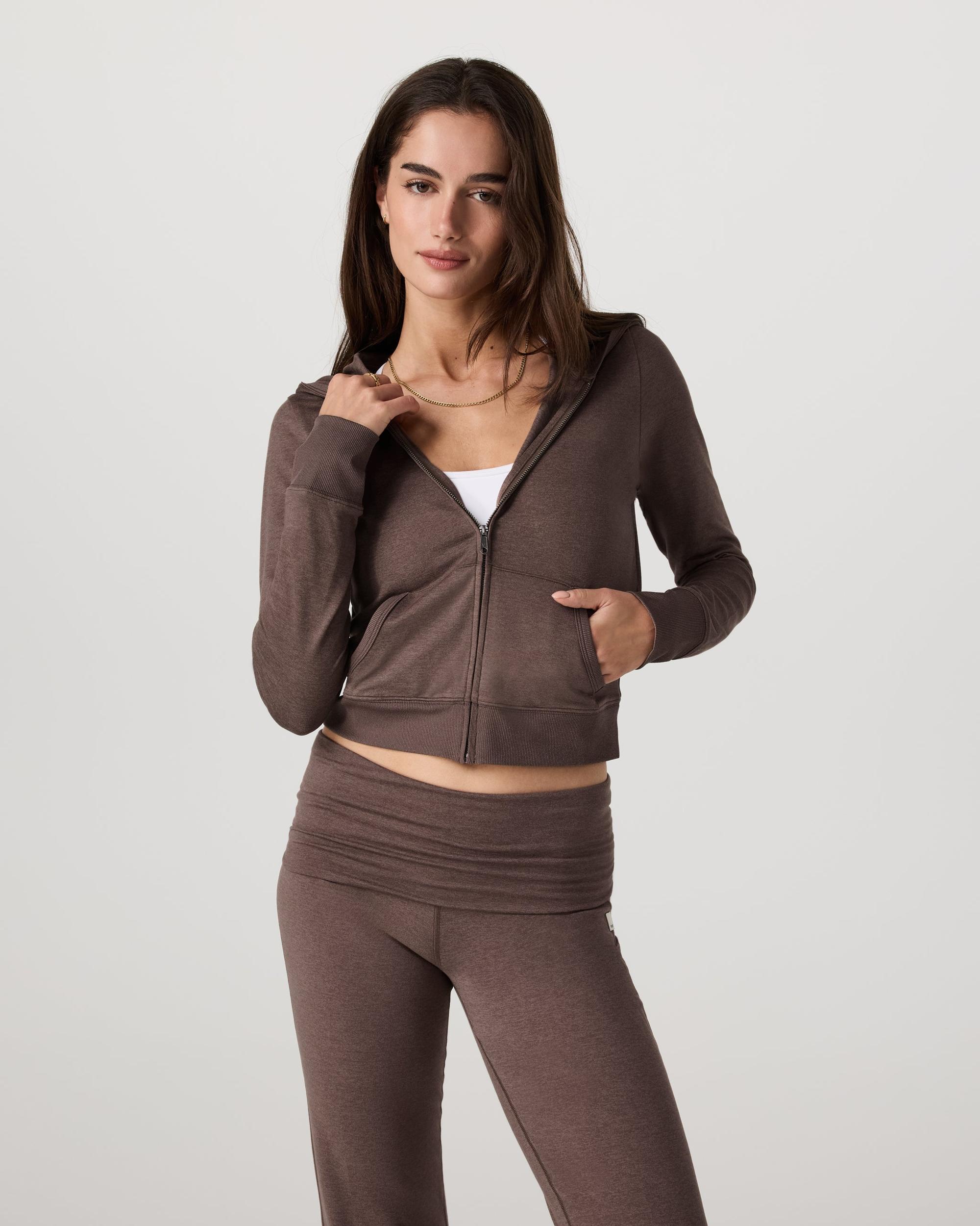 Halo Mini Full Zip Hoodie Product Image