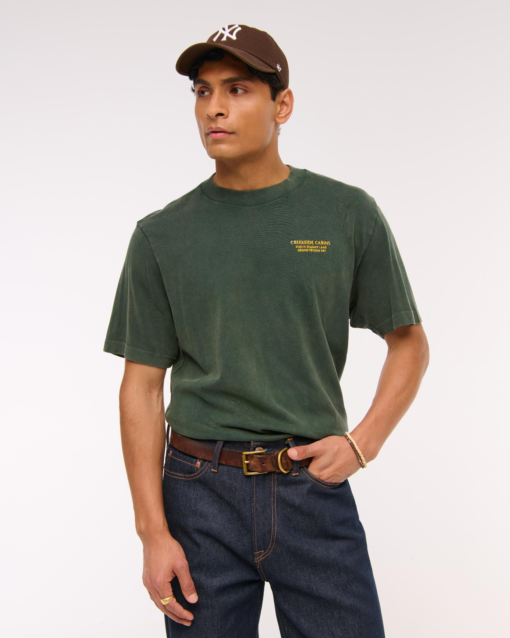 Cabin Vintage-Inspired Graphic Tee Product Image