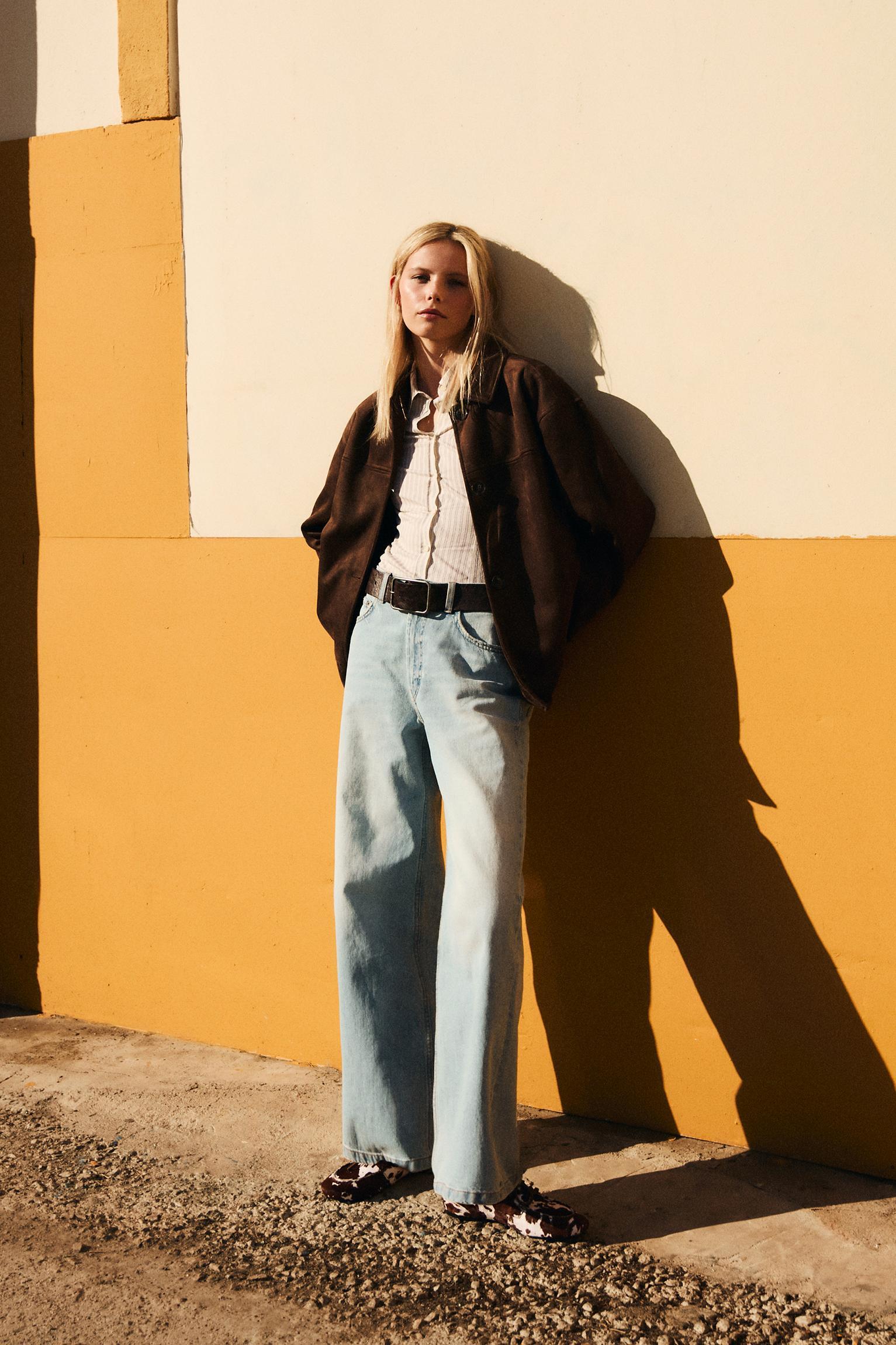 Faux suede jacket Product Image