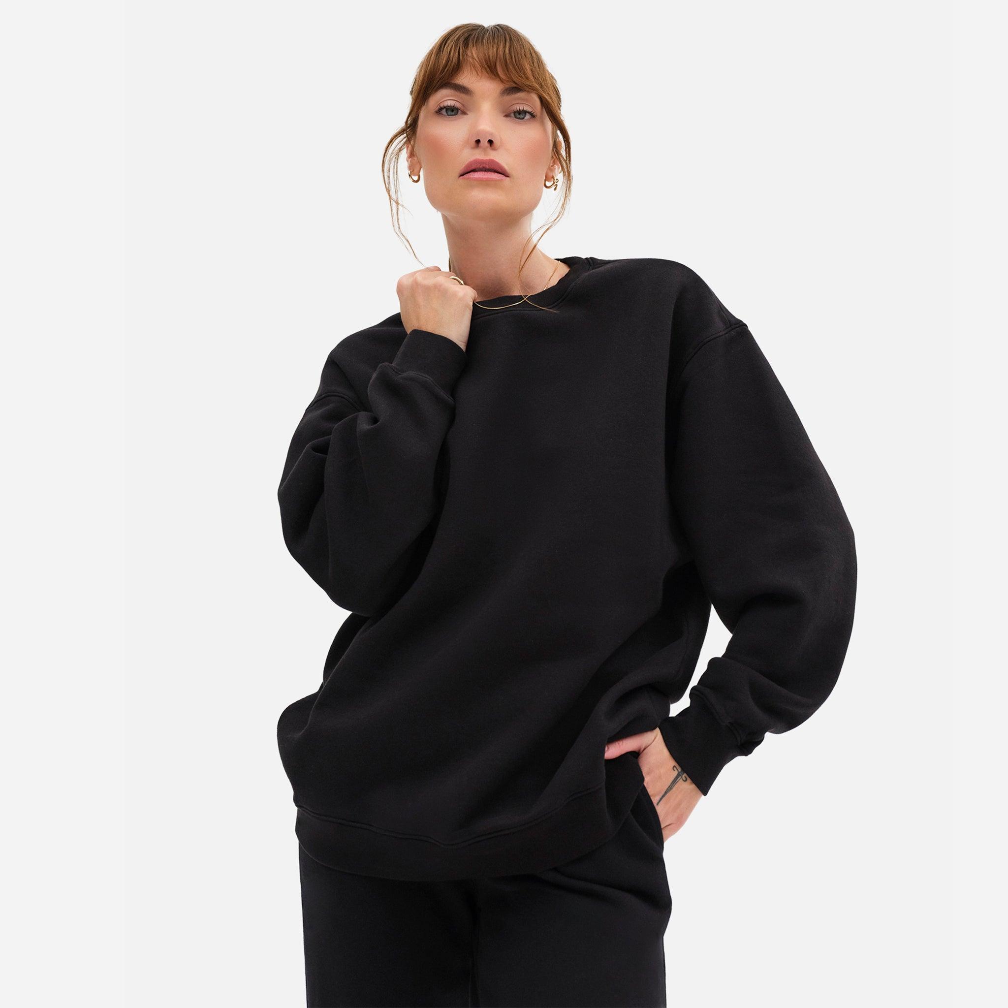 Organic Fleece Oversized Sweatshirt Female Product Image