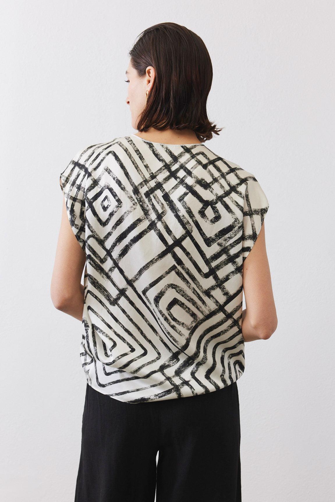 The All Day Washable Silk Top Product Image