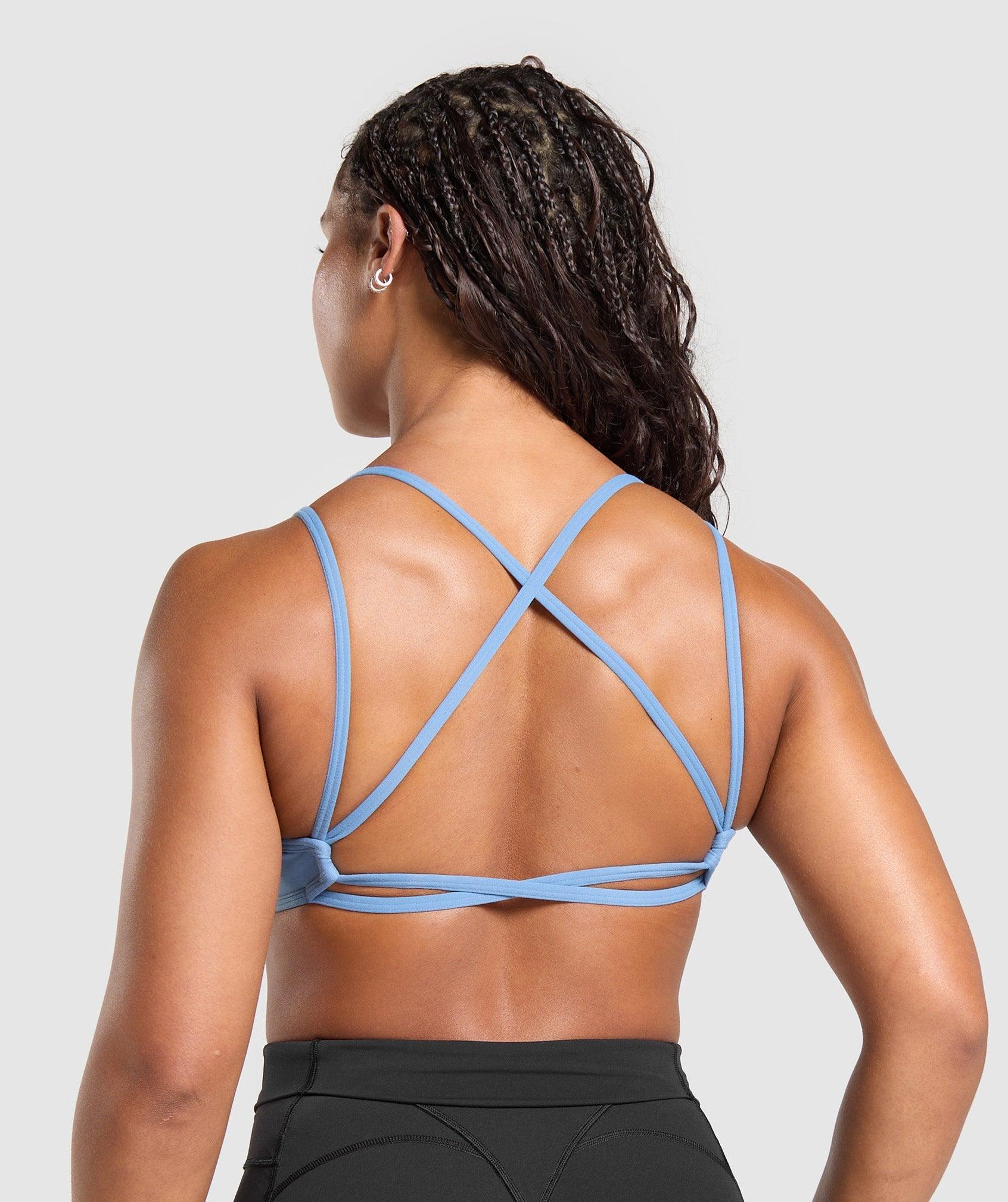 Gymshark Legacy Bra - Classic Blue Female Product Image