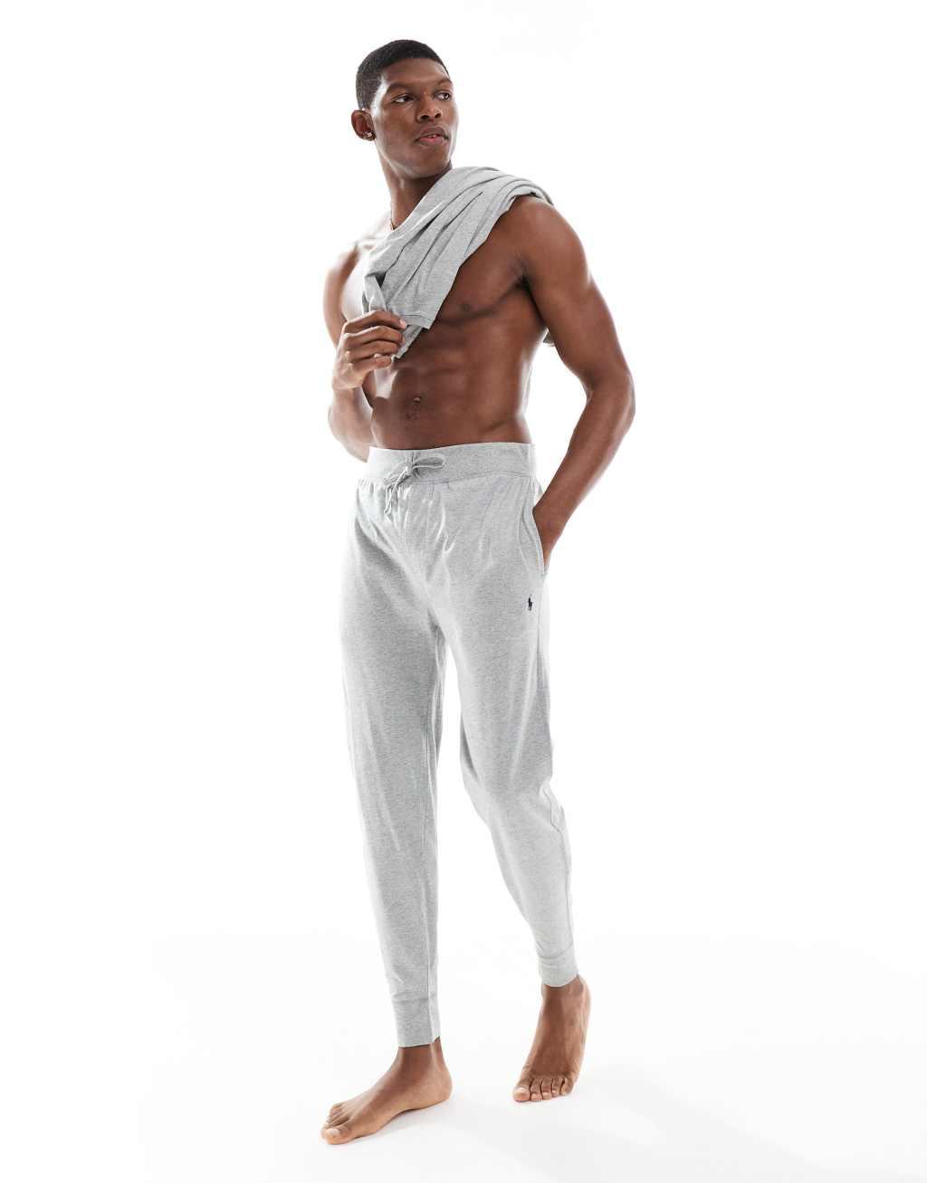 Polo Ralph Lauren lounge sweatpants in gray Product Image