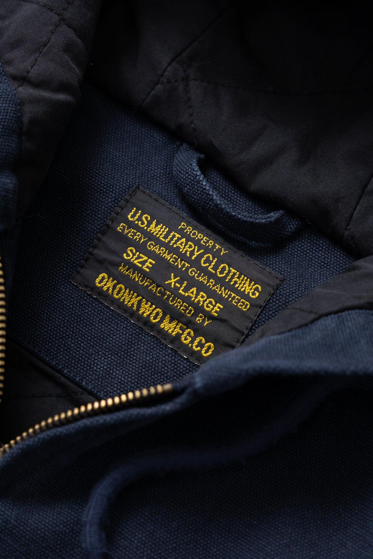 Okonkwo MFG - Canvas Hooded Jacket - Navy Product Image
