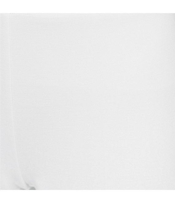 Jude Connally Lucia Ponte Knit Elastic Waistband Straight Pull-On Ankle Pants Product Image