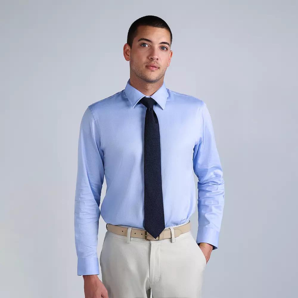 Mens Haggar Premium Comfort Classic Fit Dress Shirt Product Image