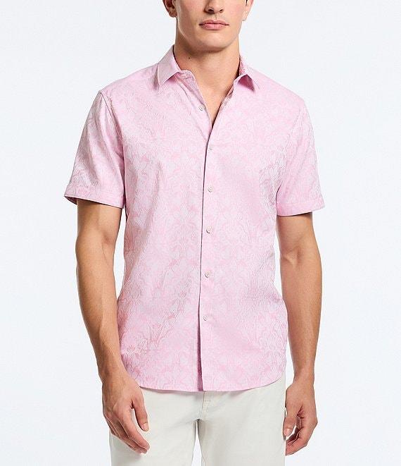 Robert Graham Highland Stretch Short Sleeve Woven Shirt Product Image