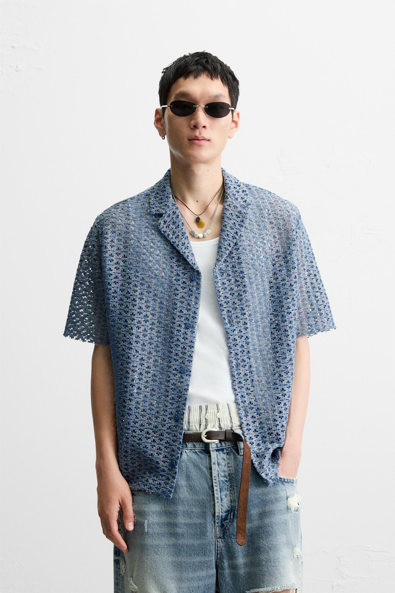 OPEN WEAVE SHIRT Product Image