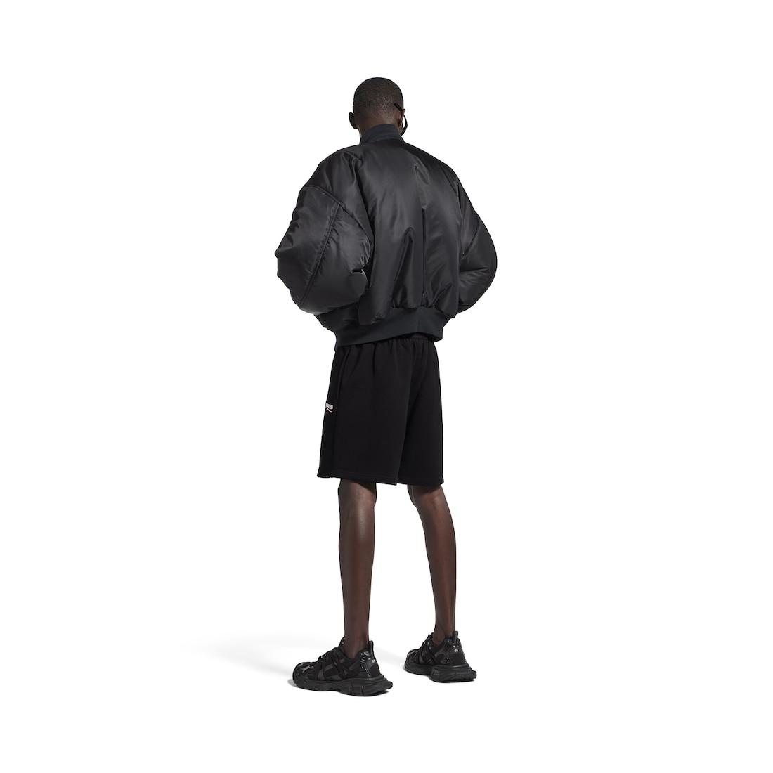 Men's Political Campaign Sweat Shorts in Black Product Image