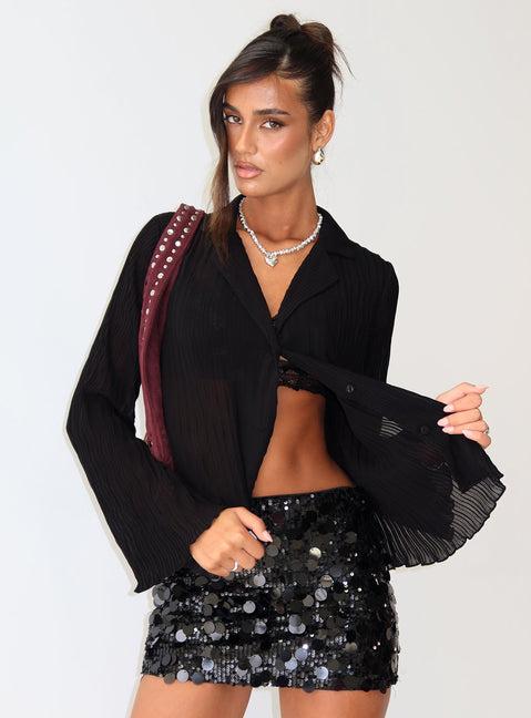 Selma Shirt Black Product Image