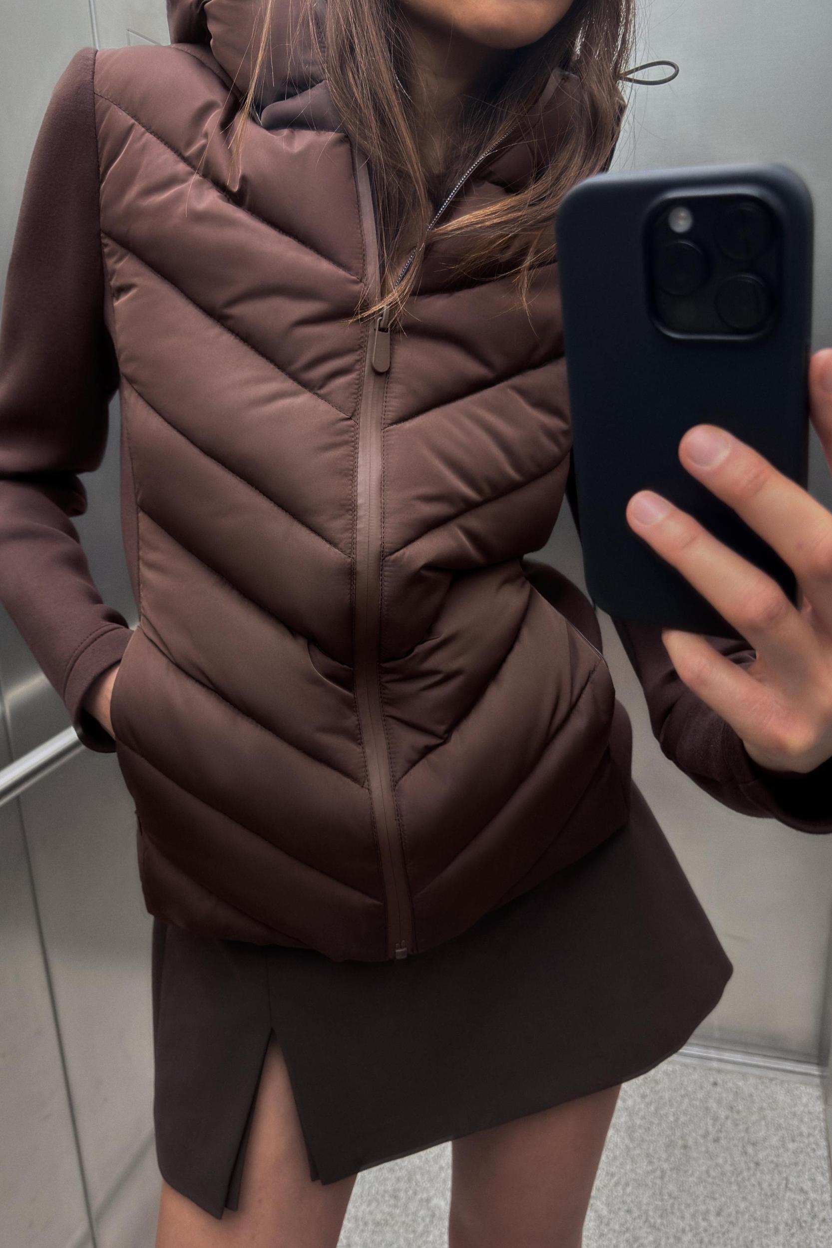 COMBINATION PUFFER JACKET Product Image