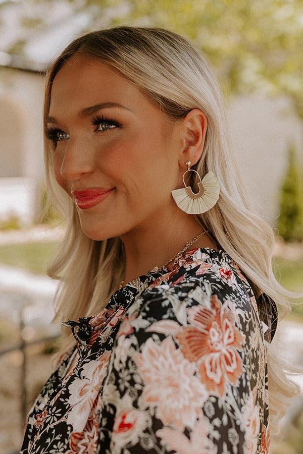 Made In The Shade Earrings In Mint Product Image