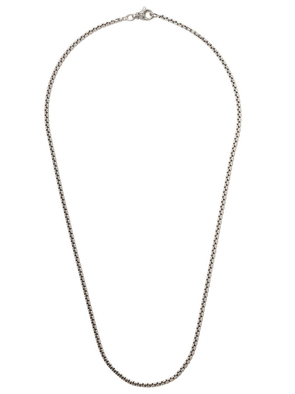 sterling silver Box Chain necklace (2.7mm) Product Image