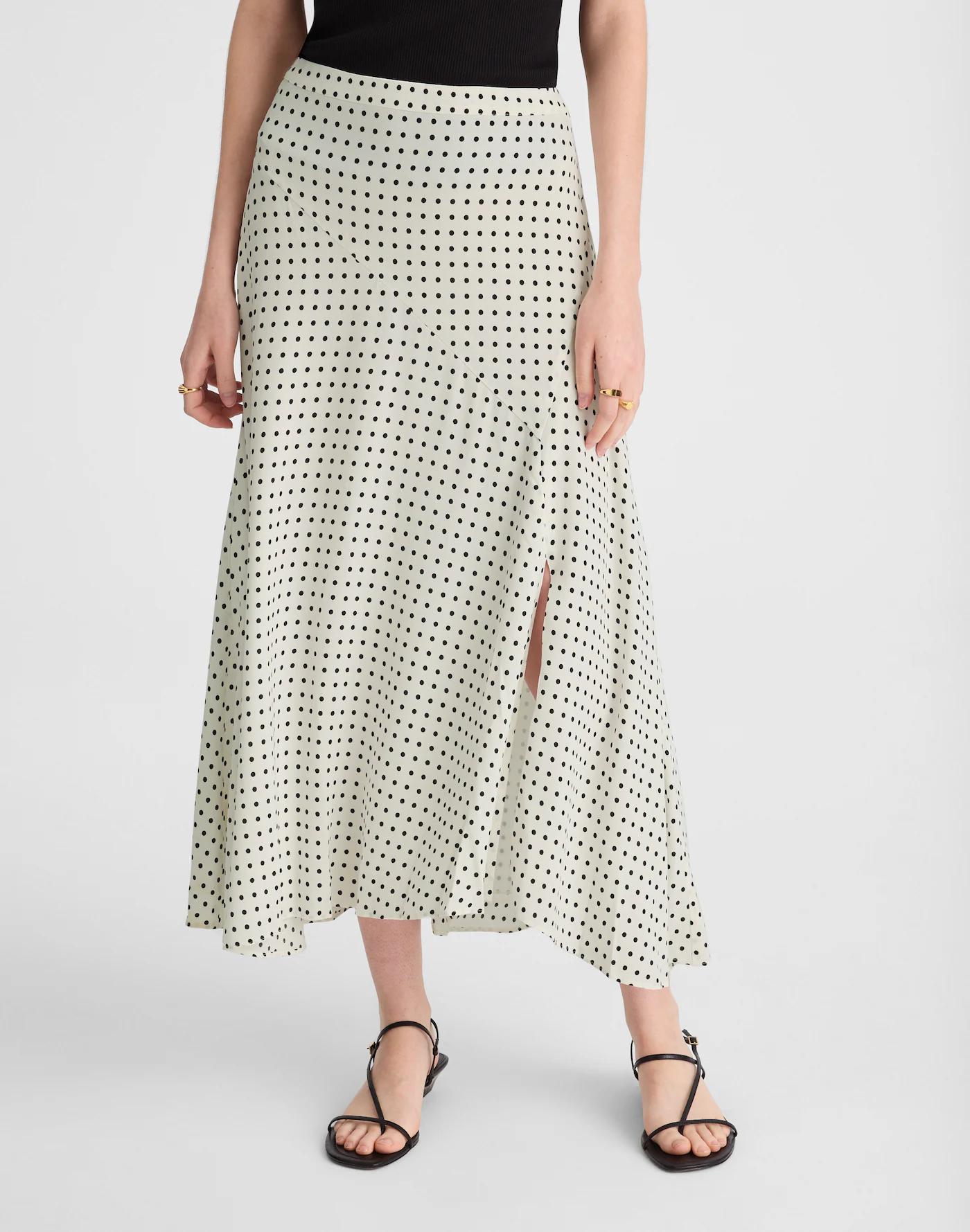 Side-Slit Midi Skirt Product Image